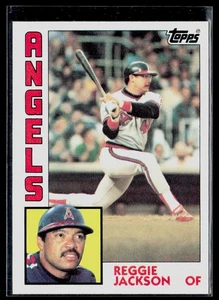 Reggie Jackson 1984 Topps #100 California Angels - Picture 1 of 2