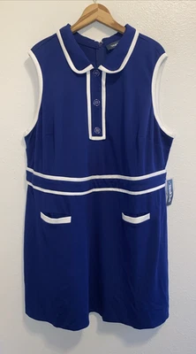 NEW MODCLOTH 1950'S INSPIRED STYLE DREAMBOAT SLEEVELESS  DRESS 3X - Image 1 of 4