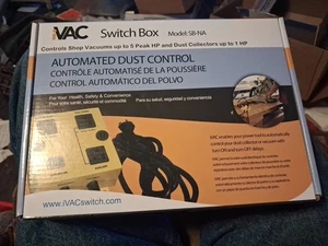 iVAC Switch Box Model: SB-NA - w/automated dust control - NEW in box - Picture 1 of 2