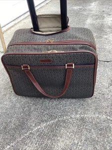 Hartman Luggage Wings Collection Mobile Carry All Congnac Rollen Aktentasche Rarität - Bild 1 von 18