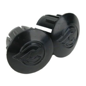 Cinelli Bar End Plugs, Cinelli Milano, Black Pair - Image 1 of 1