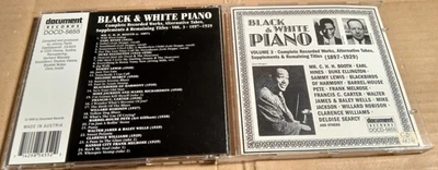 Various – Black And White Piano Volume 3 -(1897-1929)  -   CD -  (JG3053) - Bild 1 von 2