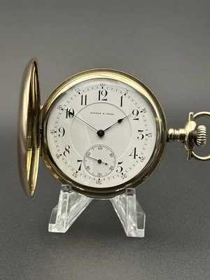 Reloj Bolsillo Etiqueta Privada Swiss Touchon & Co 21j 16s Dientes de Lobo Reparado Foto 1 de 4