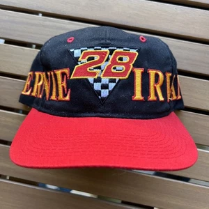 De colección Años 90 Kudzu Ernie Irvan #28 NASCAR Cuadros Bandera Snapback Corea Youngan Sombrero Gorra - Imagen 1 de 11