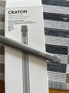 Logitech Crayon Digital Pencil Grey For Apple IPad (USB C) - Photo 1/5