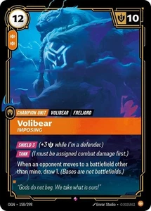 Volibear Imposing Foil - OGN 158 LP - Riftbound - Picture 1 of 1