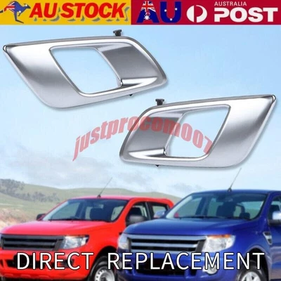 Pair Left+Right Inner Door Handle for Ford Ranger Everest 2012-2021 Mazda BT50 - image 1 of 4