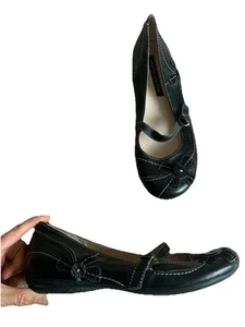 Next Heavenly Soles Shoes Black Leather Mary Jane Flat Size 6 39 Ex/Condition - Picture 1 of 8