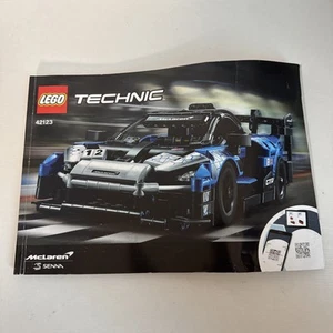 Lego 42123 Technic McLaren Senna GTR nur Anleitung Booklet - Bild 1 von 3
