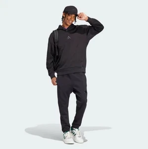 NWT ADIDAS All SZN Sweatsuit Men’s Set Black Hoodie Joggers Sweatpants - XXL - Picture 1 of 10