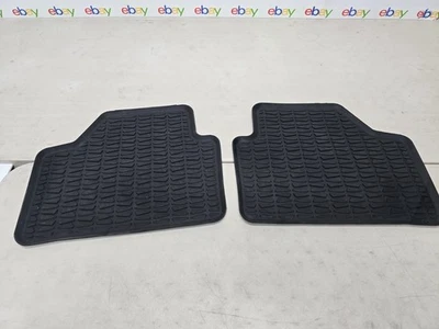 10-15 Alfombrillas traseras originales BMW E84 X1 para todo tipo de clima OE revestimientos de goma almohadillas Foto 1 de 4