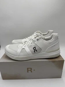 On Men’s THE ROGER Clubhouse Pro Tennis Shoes White Ice New In Box Size 14 - Picture 1 of 9