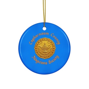 Capharnaum County Magicians Society Ornament Bellairs Fan Art Barnavelt - Picture 1 of 3