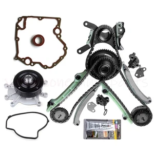 Timing Chain Cover Gasket Kit Water Pump For JEEP GRAND CHEROKEE 1999-2004 4.7L - Picture 1 of 8