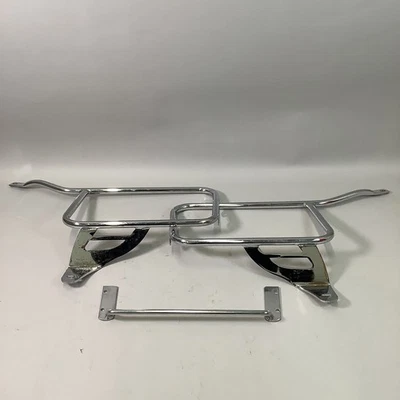 Portador lateral cromado Hepco & Becker para Moto Guzzi V7 Foto 1 de 4