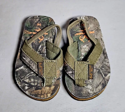 RealTree Xtra Camouflage Toddler Boy Sandals Size 5-6 Walking Outdoors Travel  - Image 1 of 4
