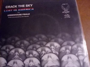 CRACK THE SKY on GRUDGE (Nyack NY) 45rpm w/pix sleeve Lost in America - Picture 1 of 2