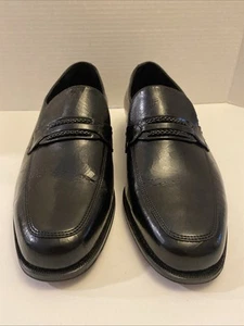 Florsheim FLS Men’s Penny Loafers Shoes Size 11 3E Black Leather - Picture 1 of 22
