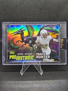 2024 Wild Card Dino‑Might PREHISTORIC Travis Hunter #15/25 – Rare College RC - Picture 1 of 2