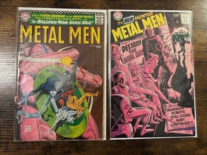 Lot of 2 Metal Men #24 33 DC Comics (1967-1968) Silver Age - Picture 1 of 3