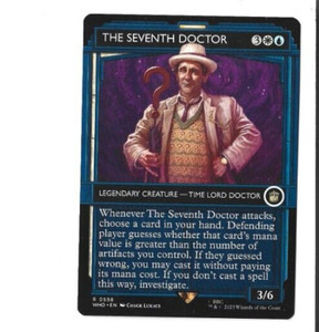 SHOWCASE The Seventh Doctor Doctor Who Universes Beyond MAgic The Gathering MTG
