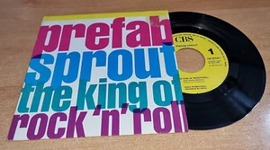 PREFAB SPROUT The king of rock 'n' roll 7" SPAIN PROMO SINGLE VINYL VERY RARE - Picture 1 of 3