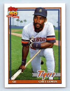 1991 O-Pee-Chee Chet Lemon Detroit Tigers #469 - Picture 1 of 2