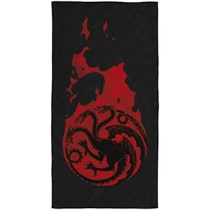Asciugamano Game of Thrones House of the Dragon con licenza ufficiale edizione limitata - Foto 1 di 7