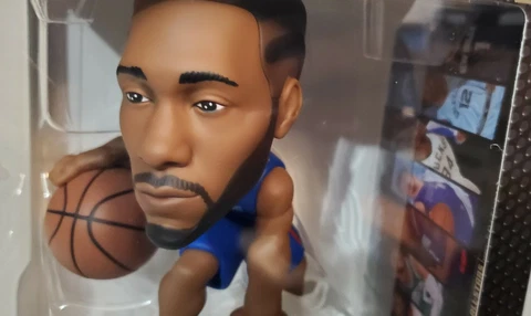 Kawhi Leonard IconAI Mini 6" NBA smALL-STARS NIB LA Clippers Last Dance Jordan Cover
