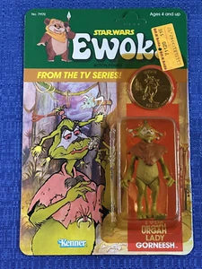 Kenner Ewoks Serie Urgah Lady Gorneesh mit Münze Star Wars Original 1985 - Bild 1 von 18