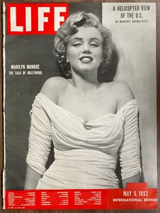 Marilyn Monroe 1952 May 5th Life Magazine NEWSSTAND International Edition - Picture 1 of 21