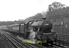 Railway Photo - Wolverhampton express charging up Camden Bank out of Eusto c1953