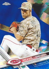 2017 Topps Chrome Sapphire Edition Baseball #386 Michael Lorenzen 