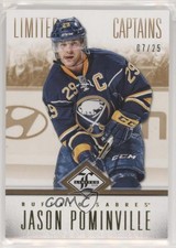 2012-13 Panini Limited Limited Captains Gold /25 Jason Pominville #153