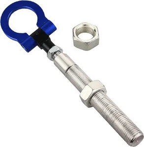 Heavy Duty Foldable Blue Tow Hook for Hyundai & Kia ,Replacing OEM 09147D8000 - Picture 1 of 12