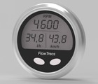 Kraftstoff-Durchflussmesser Flowtrecs Inox mit GPS-Tacho für Boote & Yachten