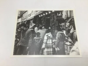 New York New York Chinatown Street View -1980 foto in bianco e nero 8x10" - Foto 1 di 2