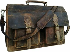 Thanksgiving Leder Laptop Kuriertasche Büro Aktentasche Umhängetasche Reisetasche - Bild 1 von 6