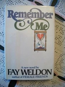 Remember Me (Fay Weldon, 1976 1st US Edition HCDJ) School Library Markings - Bild 1 von 7
