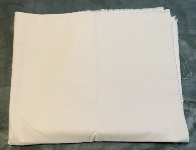 Very Light Pink Solid Fabric 4 Yards X 59 Inches Wide Cotton Blend Fabric - Image 1 of 3