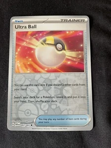 Ultra Ball 091/091 Reverse Holo - Scarlet & Violet Paldean Fates - Picture 1 of 1