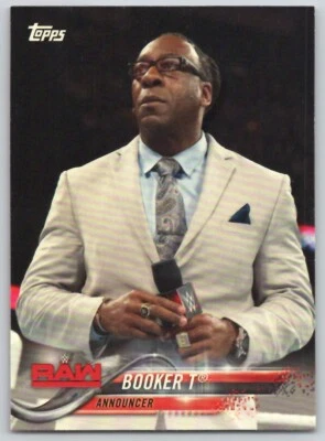 2018 TOPPS WWE BOOKER T #16 - Image 1 of 2