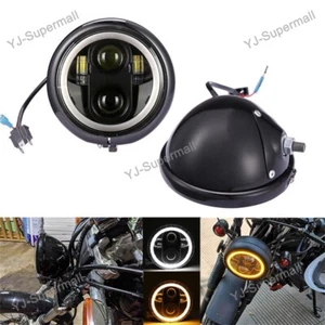 5.75 LED Headlight For Suzuki Intruder Volusia VS VL 700 800 1400 1500 Boulevard - Foto 1 di 14