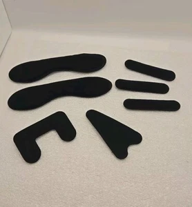 Vigor Sports Variety Replacement Helmet Foam Pads Cushions Liners Black - New - Picture 1 of 11
