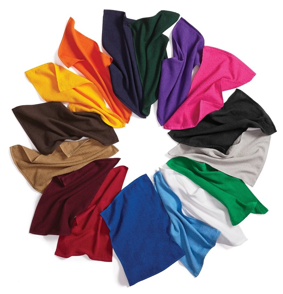 TOALHA RALLY, ARTESANATO, JOGOS, ACADEMIA, ESPÍRITO DE EQUIPE, FÃS, BAR, GOLFE 100% ALGODÃO TERRY - Imagem 1 de 1