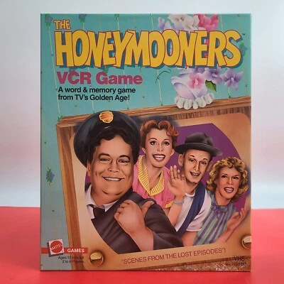 Honeymooners VCR Game Word & Memory Game Vintage Mattel 1986 Complete - Image 1 of 4