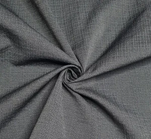 Suiting Fabric Small Figured Grey Navy Melange 55" Wide - Picture 1 of 5