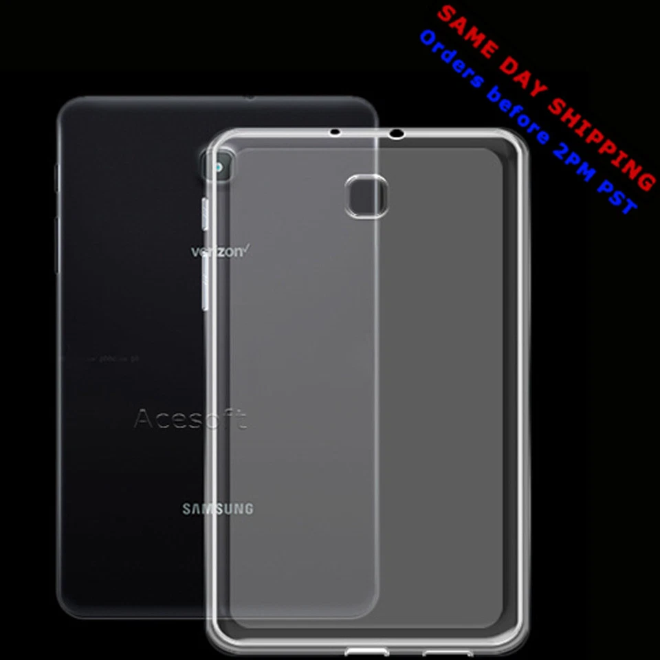 Funda Silicona TPU Transparente para Samsung Galaxy Tab A 8.0" (2018) SM-T387 Foto 1 de 1