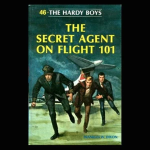 46 Der Geheimagent auf Flug 101 (1967): Vintage Hardy Boys Buch Blue-Back - Bild 1 von 3