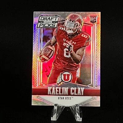 Kaelin Clay 2015 Panini Prizm Collegiate Draft Picks Silver #249 Rookie RC UTAH - Image 1 of 2
